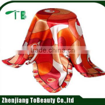 OEM Print Silk Scarf shawl For Women