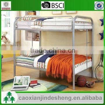 Long guardrail Bedroom baby use metal twin over twin bunk bed - Silvery TT-27