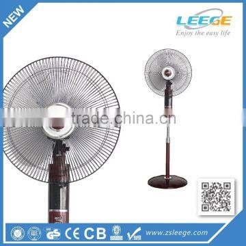 FS40-56 Leege factory supply 2015 round base 16inch stand fan