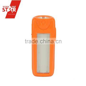 Winningstar rechargeable BATTERY 1w+9smd led flashlight / torches