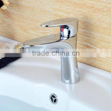 QL-33012 High quality Brass water tap chrome plated wash basin mixer tap