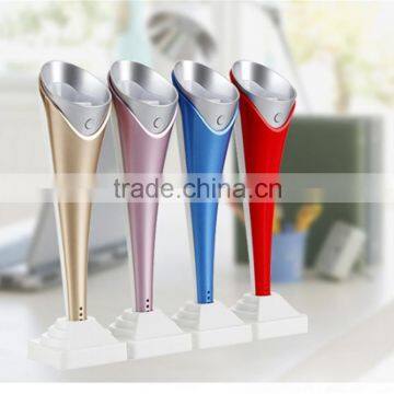 Factory supply usb ultrasonic torch shape cool mist aroma humidifier