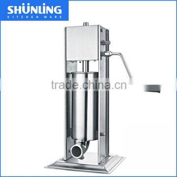 High efficiency 5L electric 304 stainless steel sausage filling machine