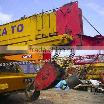 KATO NK800 80 ton used wheel crane lifting truck crane