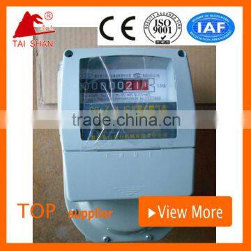 IC card prepaid diaphragm smart gas meter G1.6 with attractive price