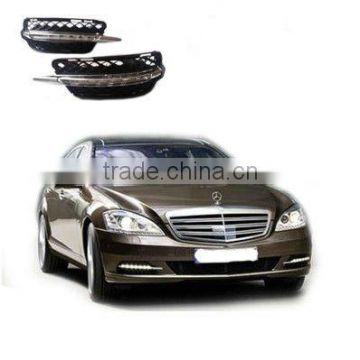 High quality LED day running lights/DRLs with cover for BENZ S-CLASS W221 style