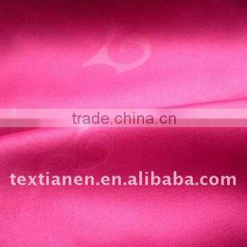 embossed satin fabric for wedding dress/china wholesale fabric