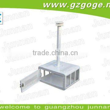 Electric projector ceiling lift projector cage