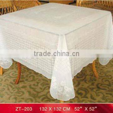 ZT-203 LACE PVC TABLECLOTH