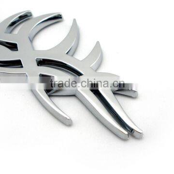Chrome Color Body Stickers Car Emblem Logo Custom photo-2