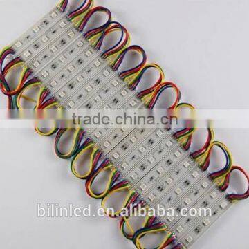 High brightness programmable waterproof RGB led sign module