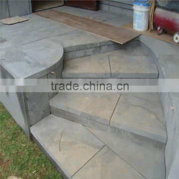 excellent outdoor natural garden basalt stepping stone,decorative garden stepping stones