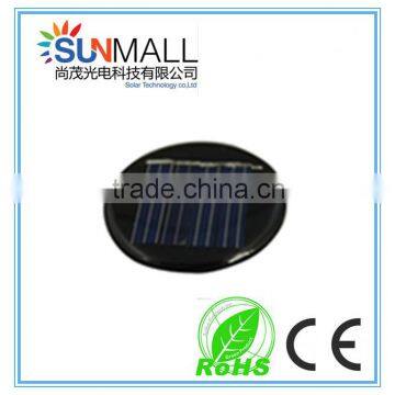 Round epoxy mini solar panel 2V 35ma