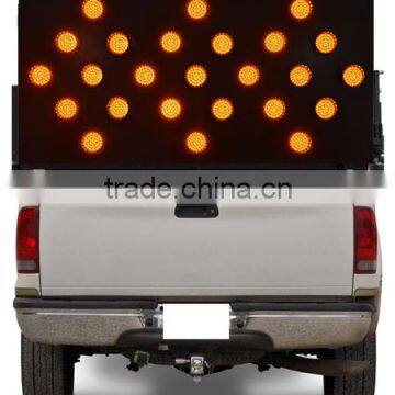 Vehicle Mounted Traffic LED Arrow Board (25 barrel)