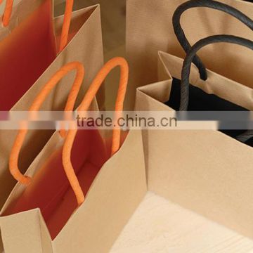 brown kraft paper bag