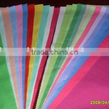 poly/cotton65/35 plain dyed fabric for shirting and pocketing