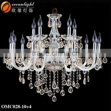 New led patriot lighting products material parts for chandeliers chandelier metal ring OMC028-10+4W