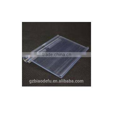 Supermarket Price Tag Holder Stand for Price List Display