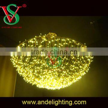 3M Hot sale christmas party wedding decoration ceiling curtain light