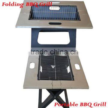 Portable Charcoal Grill for Picnics Camping Folding BBQ Grill