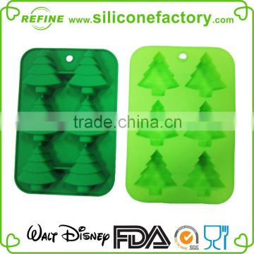 Customized Christmas tree shaped silicone cake/bread baking mold