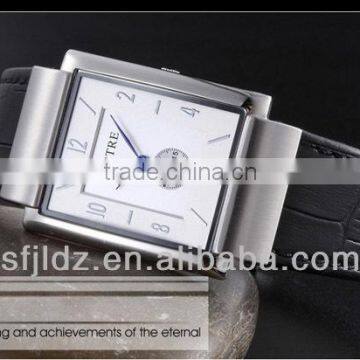 Casual fashion square antique quartz couple item brand watches men