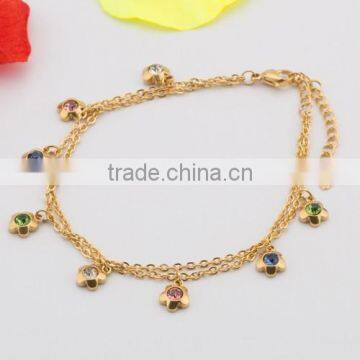 wholesale stainless steel anklet bracelets new design