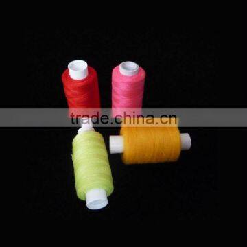 100% polyester spun sewing thread