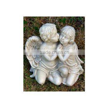 marble outdoor garden angel statues