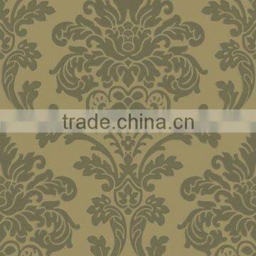 Soundproof Sofa Background Vinyl Wallpaper/washable Pvc Wallcovering/modern Classical Wallpaper photo-2
