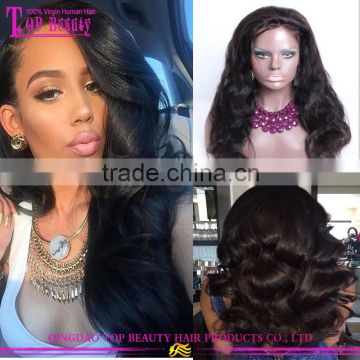 Cheap lace front wig 100% remy hair lace front wig brazilian human hair 8A grade high quality front lace wig