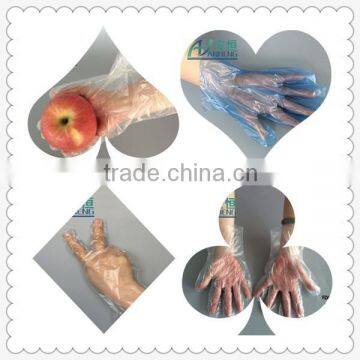 food service poly glove food grade glove vinyl household glove