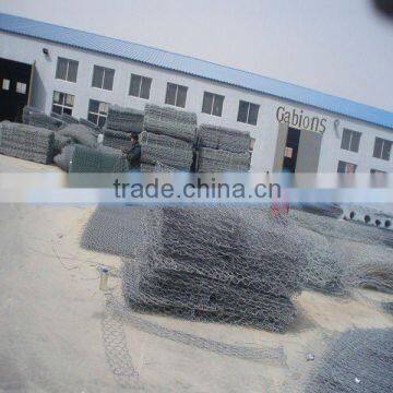 hot-dipped galvanized / pvc-coated/ galfan gabion mattress