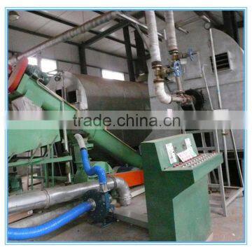 Particle board making line hot press