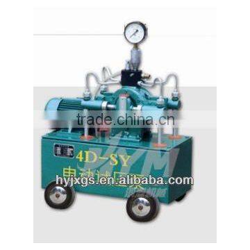 Electric hydraulic test pump 4D-SY3MPa