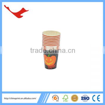 005 Halloween party pe coated cup stock paper