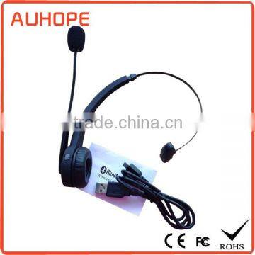 Factory OEM NFC one-touch-pairing 160H long standby time lighweight headband bluetooth talking headphone