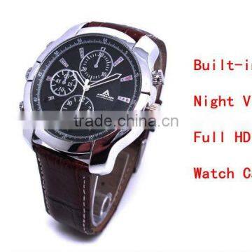 Full HD1080P Waterproof Watch DVR IR Night Vision Hidden Watch Camera Caneta espiao Sport Camera