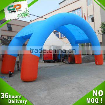 colourful custom printing outdoor advertising arch support