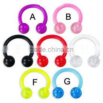 Fashion high quality harmless body piercing UV cbr