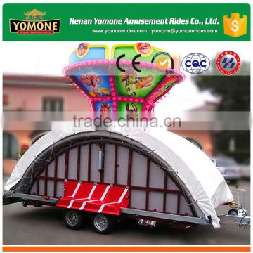 [YOMONE] New type playground amusement rides trailer mounted for sale