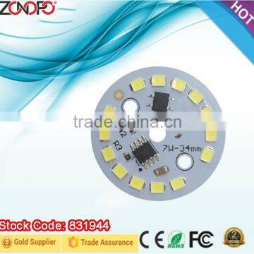 7w 5w 9w 12w 15w plastic wrapped aluminium smd2835 bulb high voltage constant current zonopo no need driver high power ac module