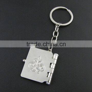 Engraved Silver Picture Frame Keychain