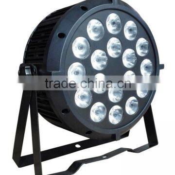 NEWComer 18x15Watt Professional DJ 18x 15w RGBWA 5IN1 LED Flat Slim Par Stage Light photo-2