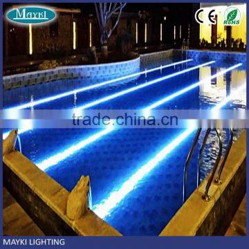 12mm diameter solid core side glow optic fiber cable for pool optic light ,indoor ,outdoor fiber opitc light