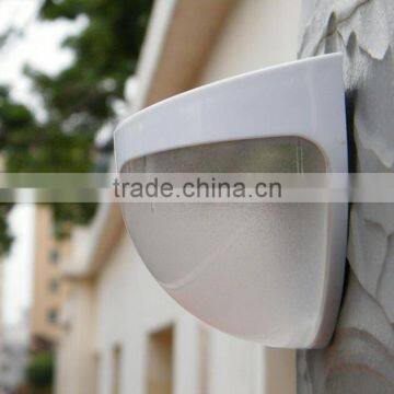 Outdoor Led Solar Light Waterproof Landscape Lawn Solar Power Panel 6 LED Wall Lamps