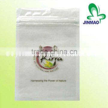 Side Gusseted Clear PVC Zipper Bag