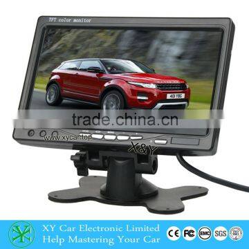 Popular universal 7 inch car super slim lcd monitor XY-2073