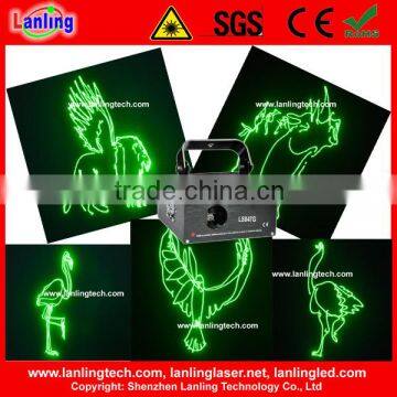 SD Card Animation green Laser light show equipment for sale