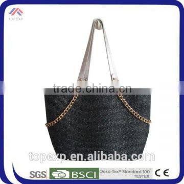 Straw Shopping Bag Paper Straw Shoulder Bag photo-2